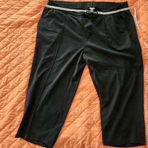A New Day Pull On Drawstring Pants 3x Black